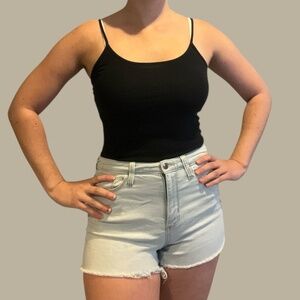 Set of 2 Basics Forever 21 Cami Tanks in Black and Grey | Medium